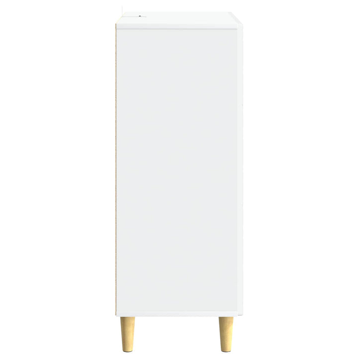 Sideboard Hvid 66 x 34,5 x 90 cm Konstrueret træ