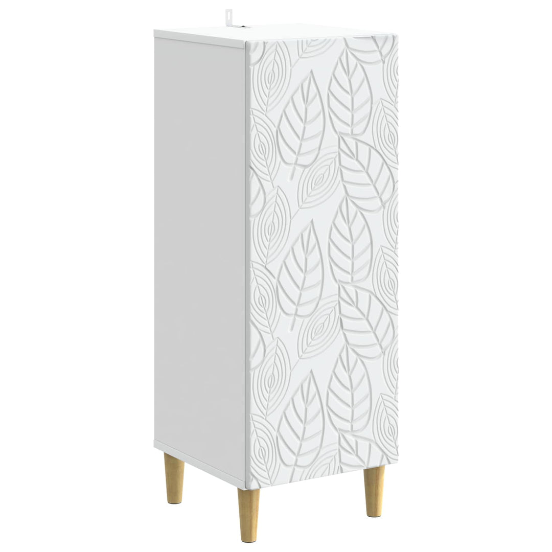 Sideboard Hvid 33 x 34,5 x 90 cm Konstrueret træ