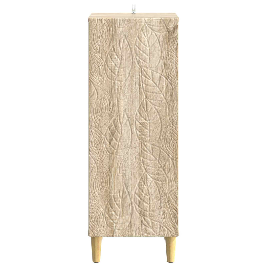 Sideboard Sonoma-eg 33 x 34,5 x 90 cm Konstrueret træ