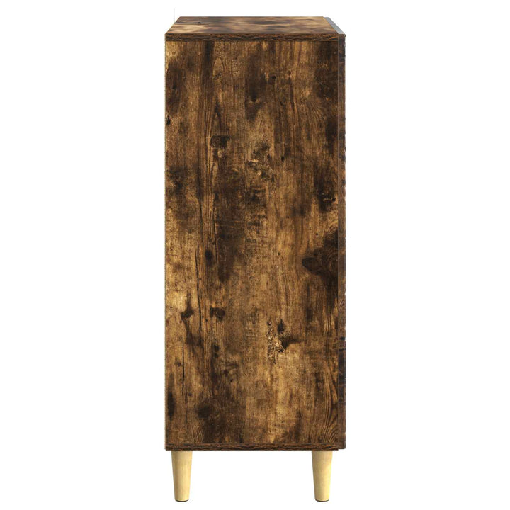 Sideboard Røget eg 33 x 34,5 x 90 cm Konstrueret træ