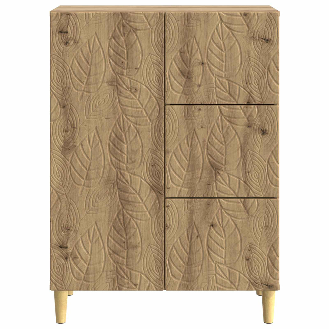 Sideboard Artisan-eg 66 x 34,5 x 90 cm Konstrueret træ