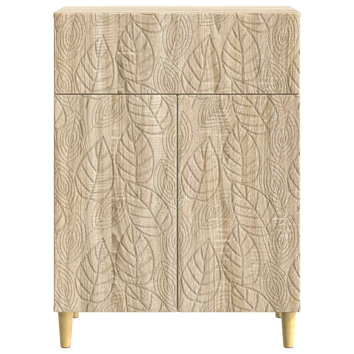 Sideboard Sonoma-eg 66 x 34,5 x 90 cm Konstrueret træ