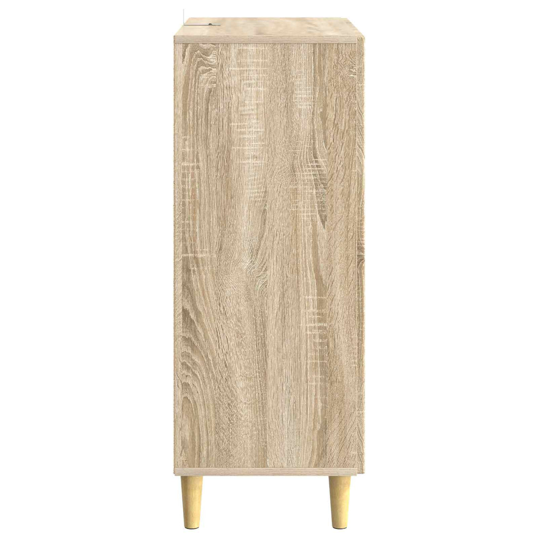 Sideboard Sonoma-eg 66 x 34,5 x 90 cm Konstrueret træ