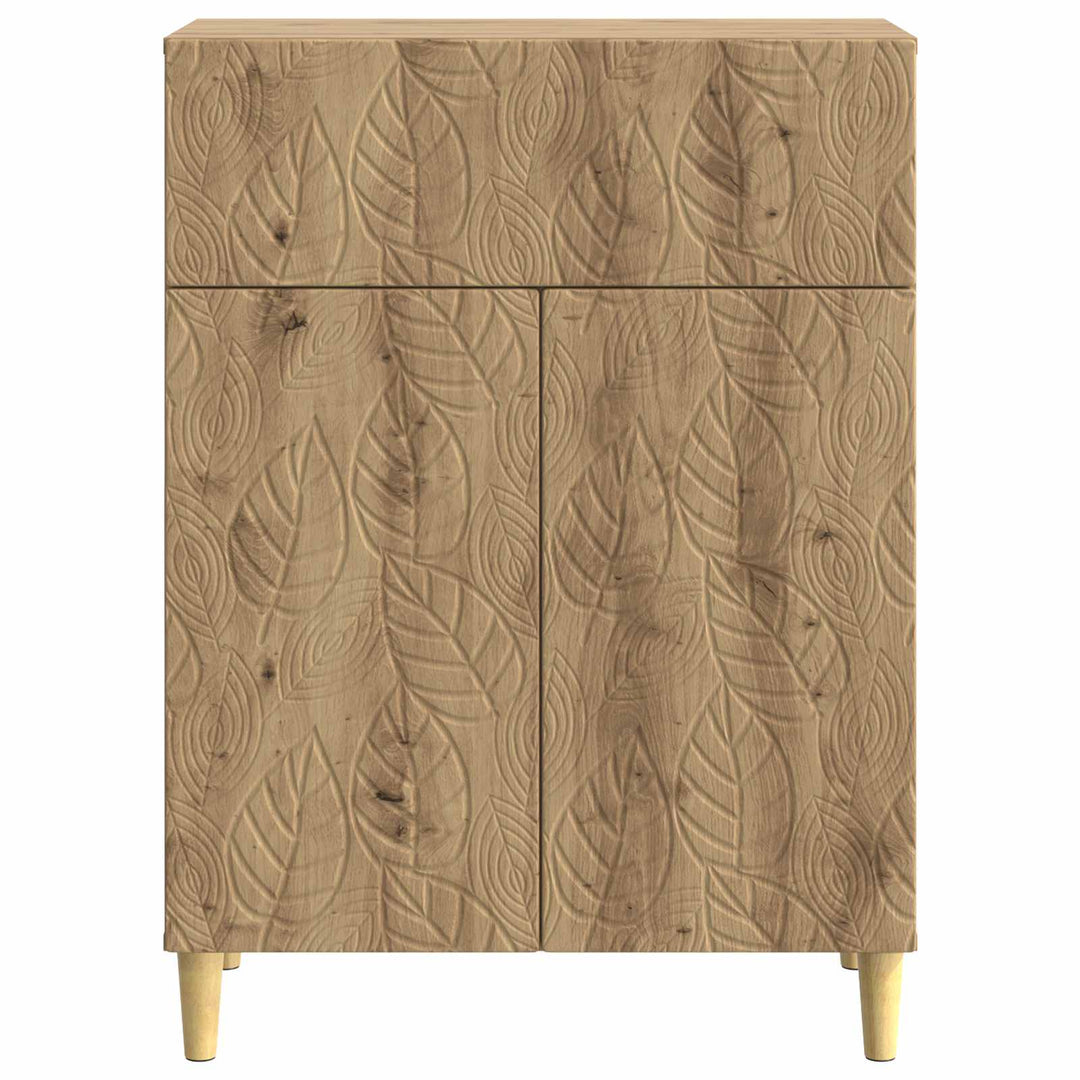 Sideboard Artisan-eg 66 x 34,5 x 90 cm Konstrueret træ