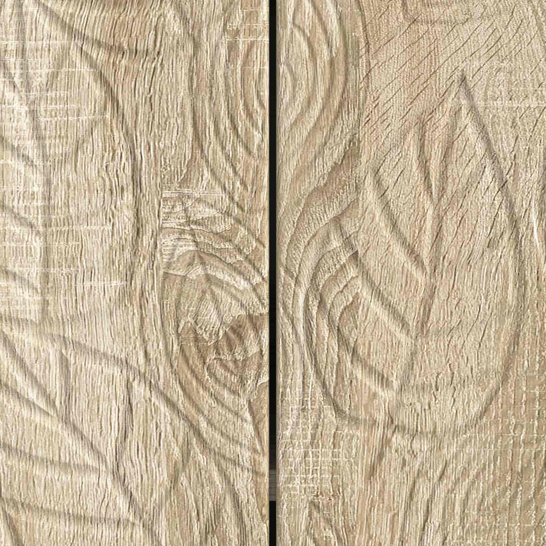 Sideboard Sonoma-eg 89 x 34,5 x 80 cm Konstrueret træ