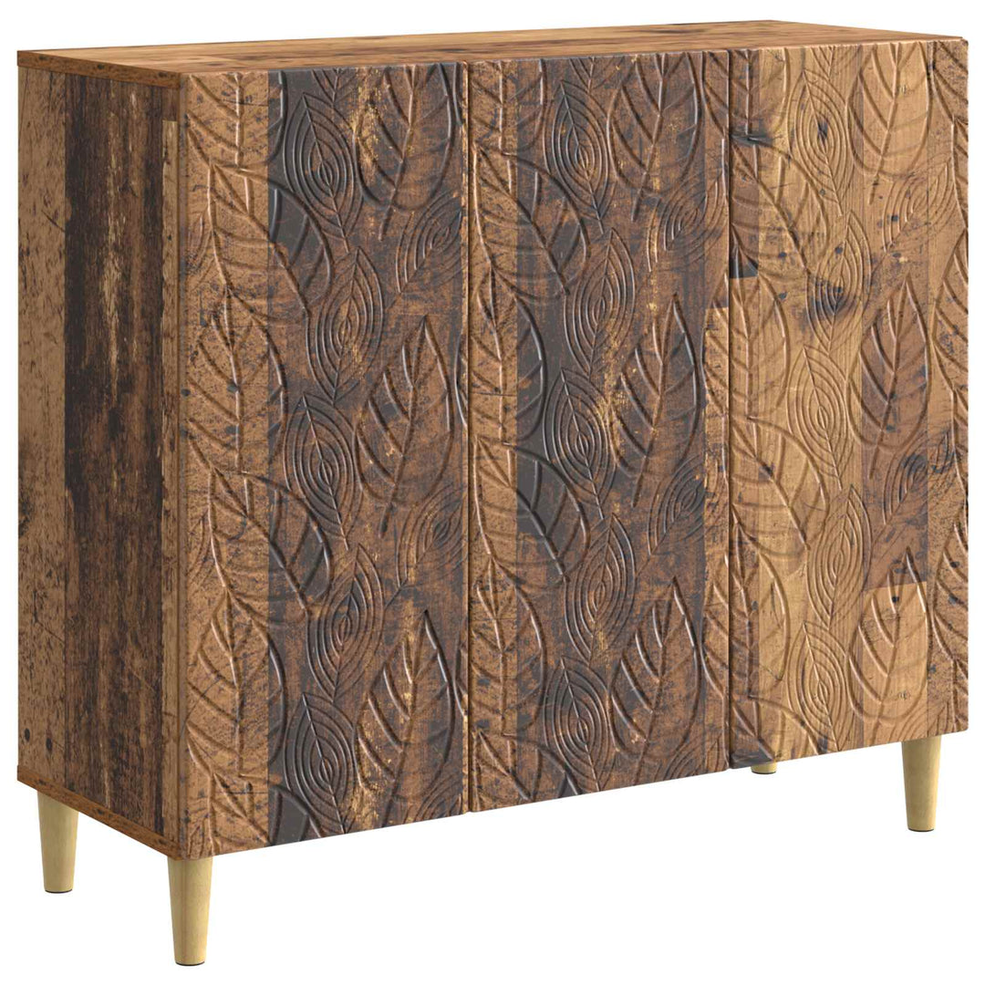 Sideboard Gammelt træ 89 x 34,5 x 80 cm Konstrueret træ