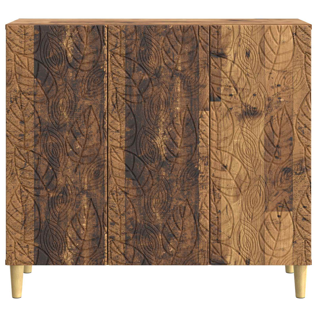 Sideboard Gammelt træ 89 x 34,5 x 80 cm Konstrueret træ