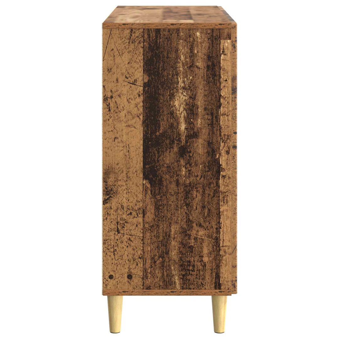 Sideboard Gammelt træ 89 x 34,5 x 80 cm Konstrueret træ