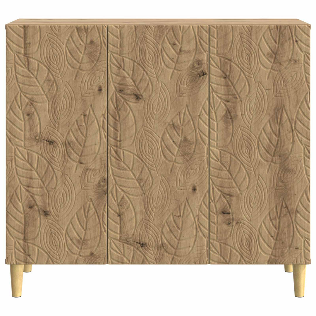 Sideboard Artisan-eg 89 x 34,5 x 80 cm Konstrueret træ