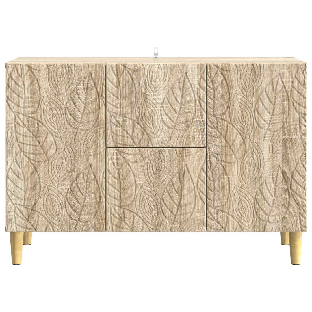 Sideboard Sonoma-eg 89 x 34,5 x 60 cm Konstrueret træ