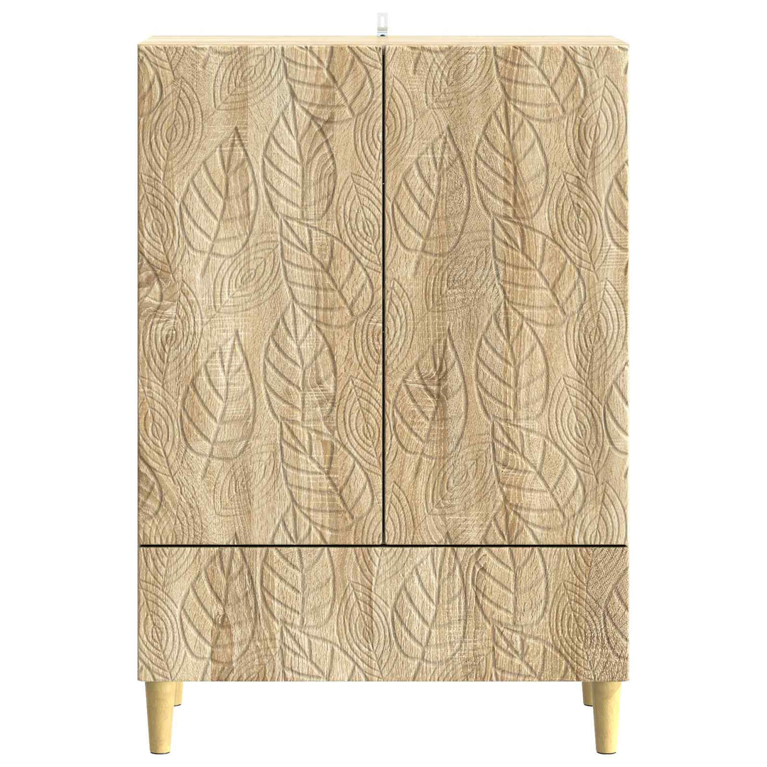 Sideboard Sonoma-eg 66 x 34,5 x 95 cm Konstrueret træ