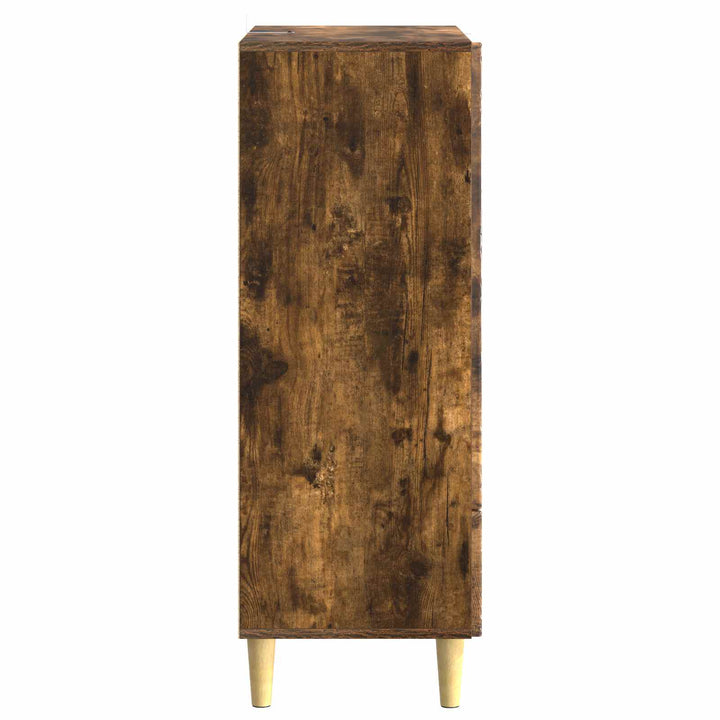 Sideboard Røget eg 66 x 34,5 x 95 cm Konstrueret træ