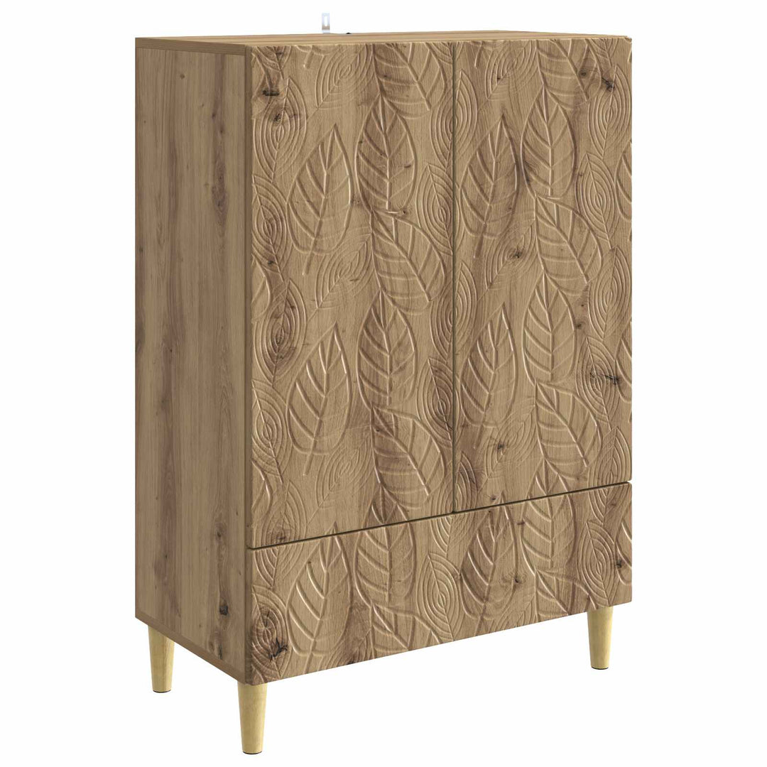 Sideboard Artisan-eg 66 x 34,5 x 95 cm Konstrueret træ