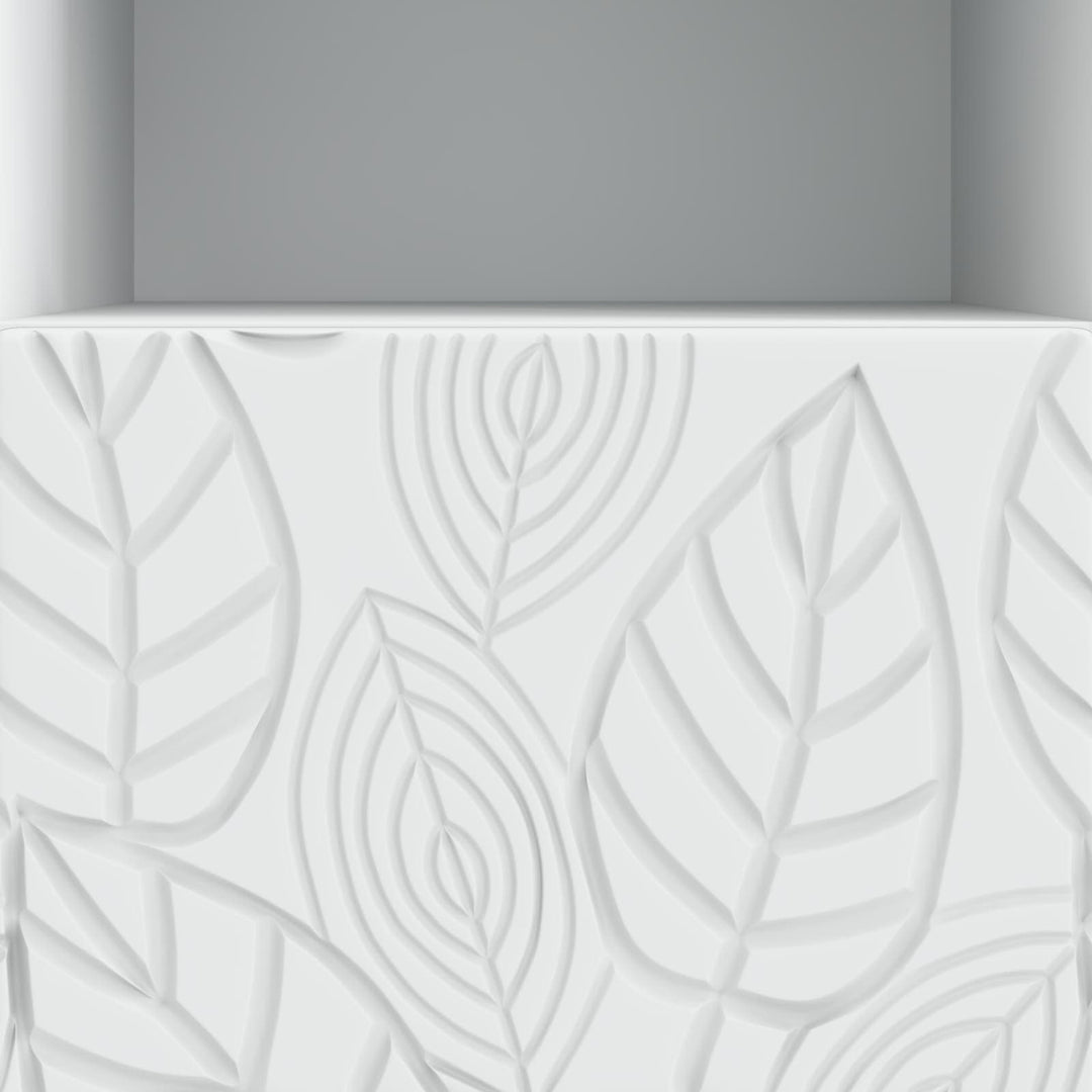 TV-skab 102 x 34,5 x 50 cm Hvid Konstrueret træ