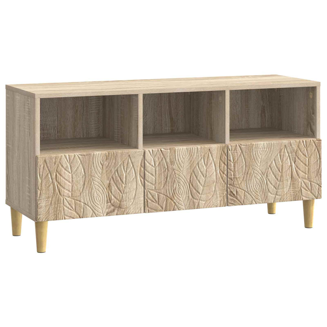 TV-skab 102 x 34,5 x 50 cm Sonoma-eg Konstrueret træ