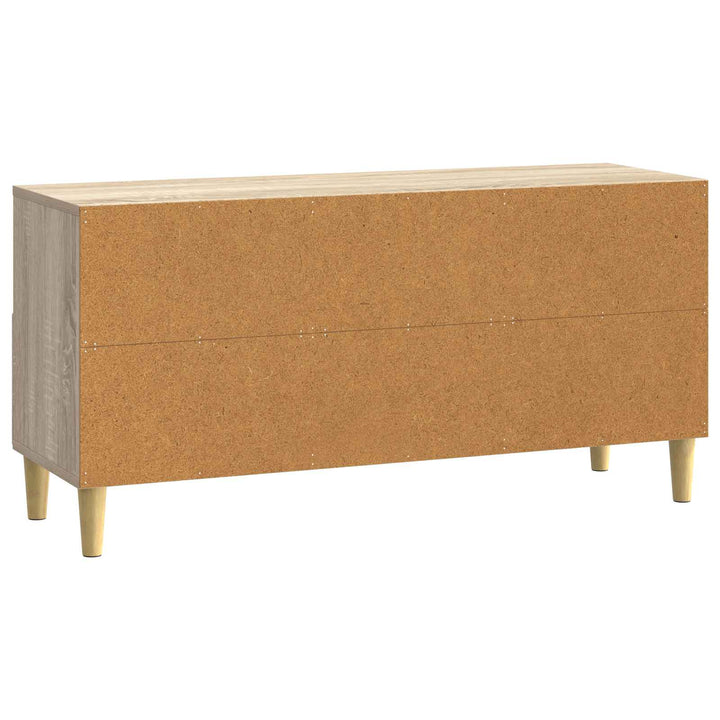 TV-skab 102 x 34,5 x 50 cm Sonoma-eg Konstrueret træ