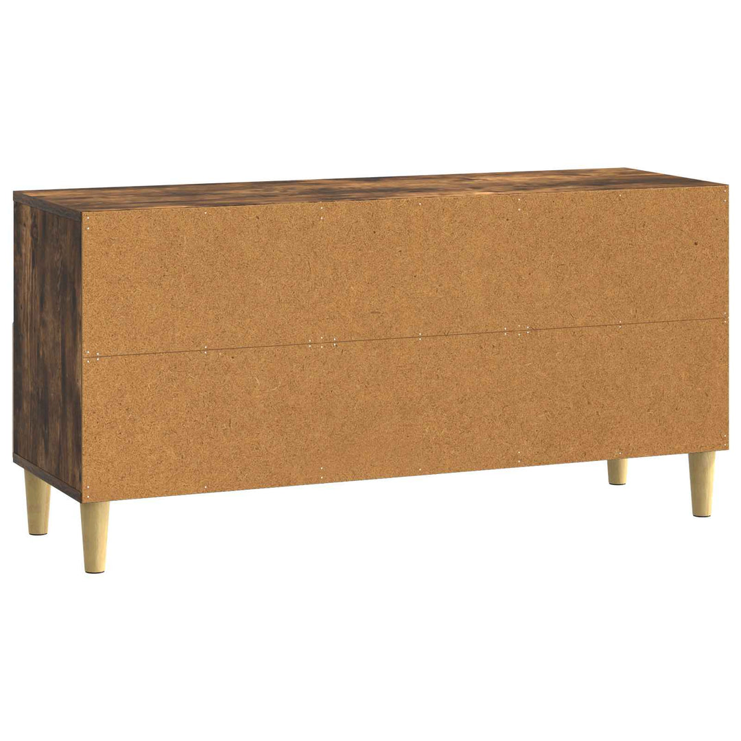 TV-skab 102 x 34,5 x 50 cm Røget eg Konstrueret træ