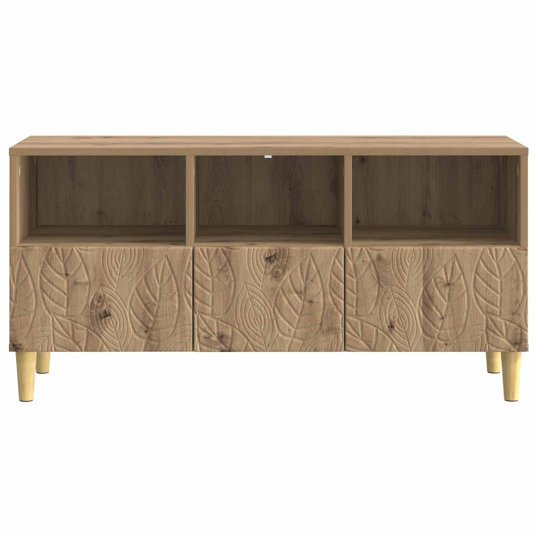 TV-skab 102 x 34,5 x 50 cm Artisan-eg Konstrueret træ