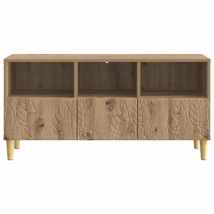 TV-skab 102 x 34,5 x 50 cm Artisan-eg Konstrueret træ