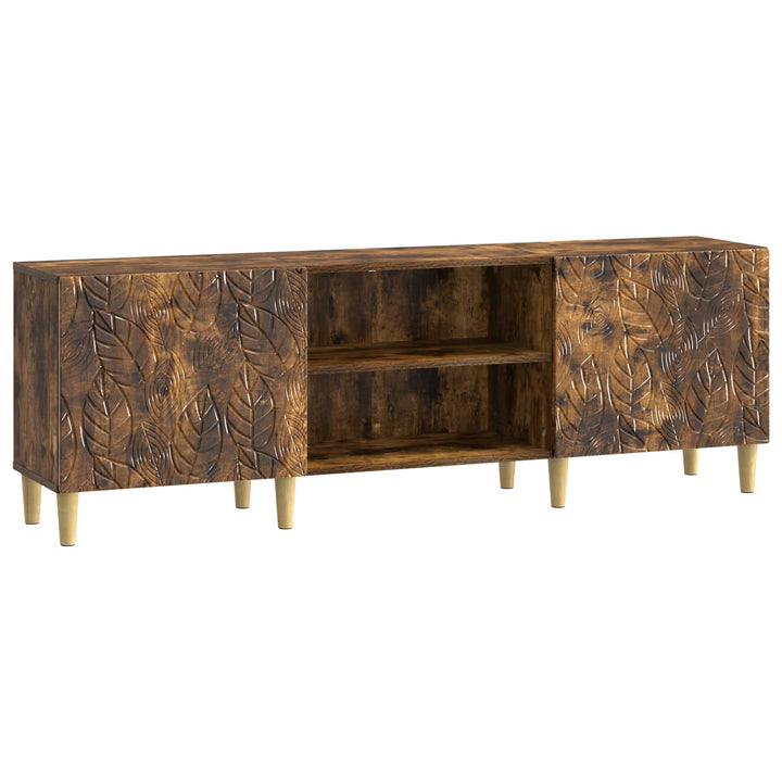 TV-skab 150 x 31 x 50 cm Røget eg Konstrueret træ