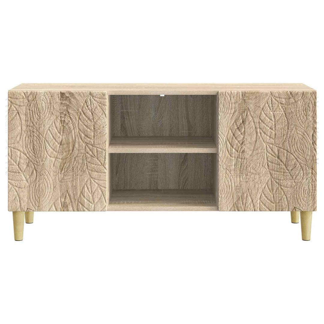 TV-skab 102 x 34,5 x 50 cm Sonoma-eg Konstrueret træ