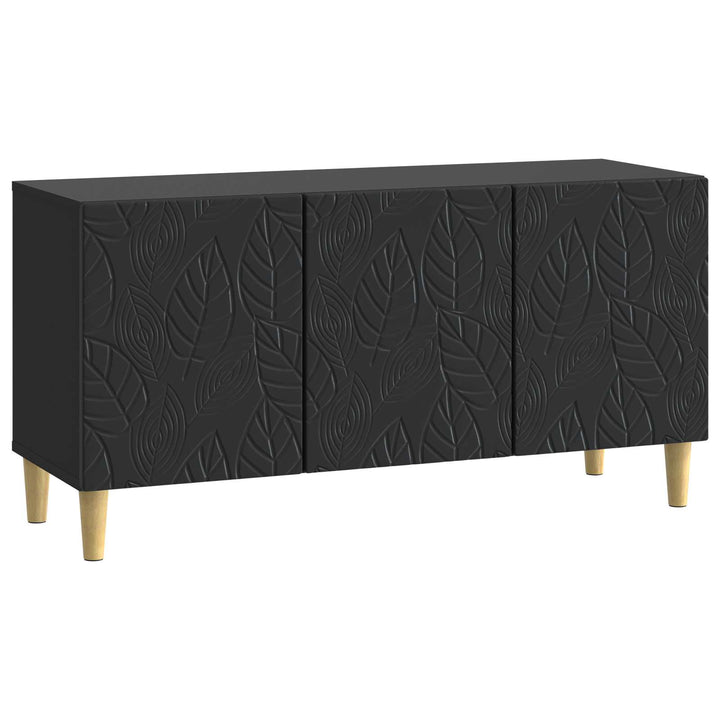 TV-skab 99 x 34,5 x 50 cm Sort Konstrueret træ