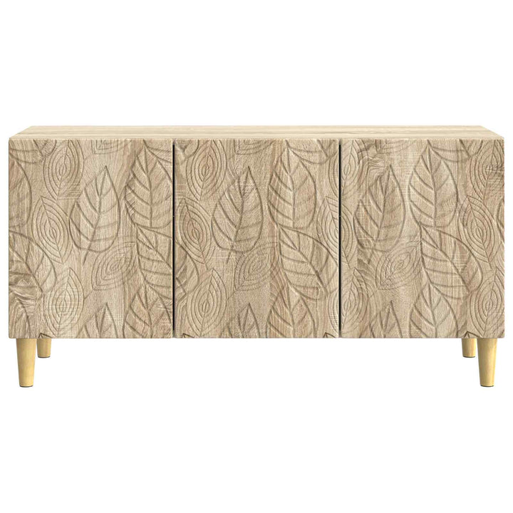 TV-skab 99 x 34,5 x 50 cm Sonoma-eg Konstrueret træ