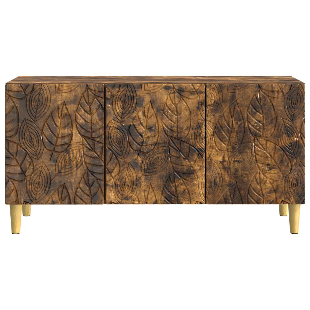 TV-skab 99 x 34,5 x 50 cm Røget eg Konstrueret træ