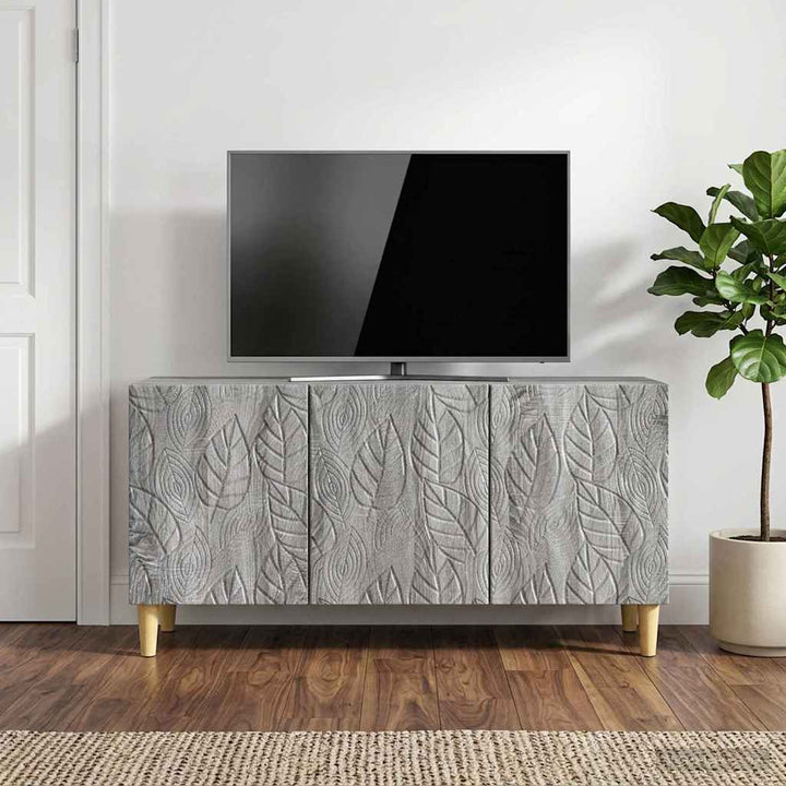 TV-skab 99 x 34,5 x 50 cm Grå Sonoma Konstrueret træ