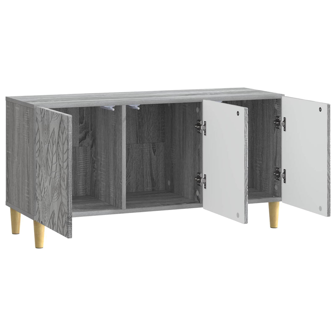 TV-skab 99 x 34,5 x 50 cm Grå Sonoma Konstrueret træ