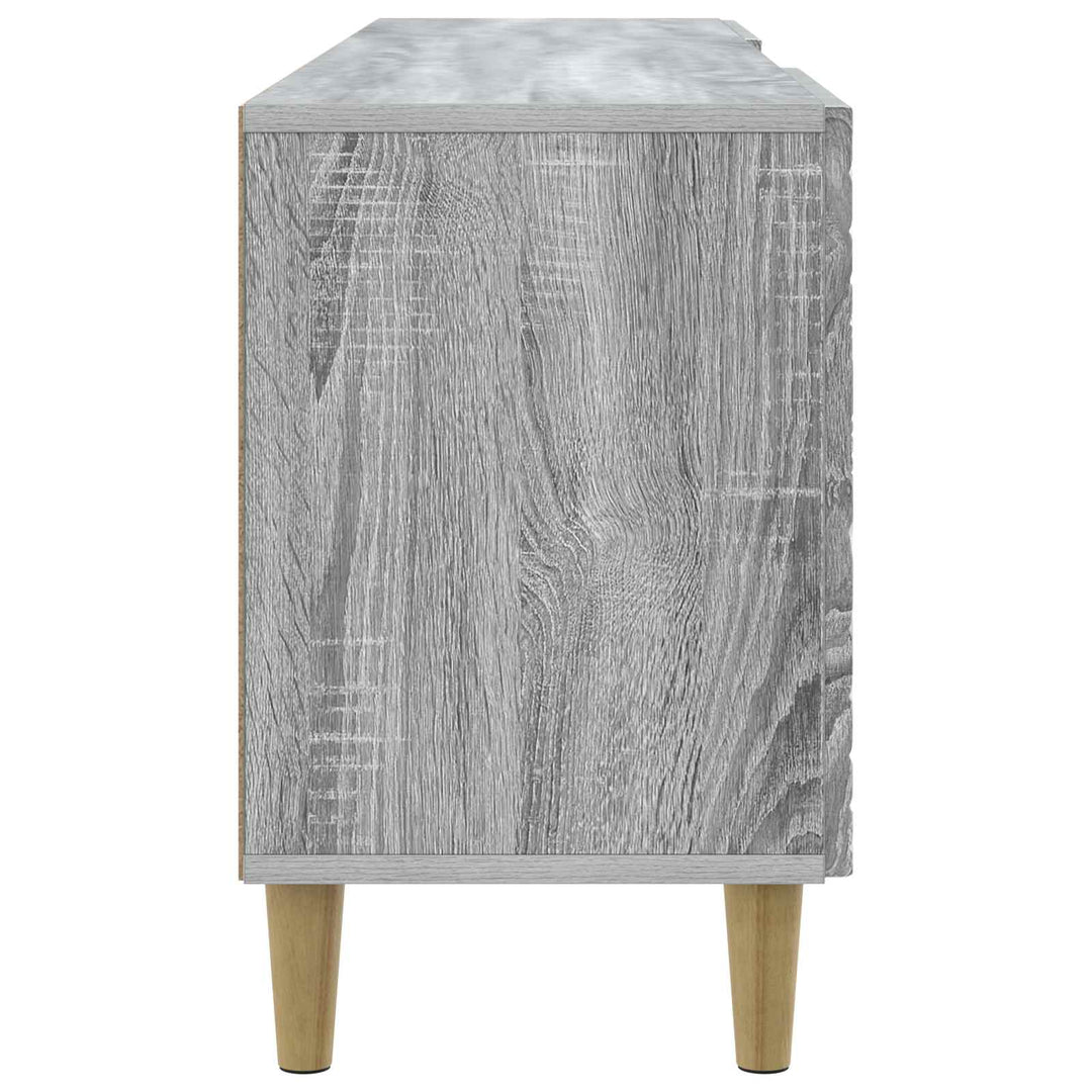 TV-skab 99 x 34,5 x 50 cm Grå Sonoma Konstrueret træ