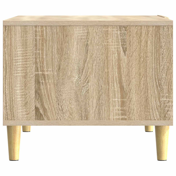 Sofabord Sonoma-eg 90 x 50 x 40 cm Konstrueret træ