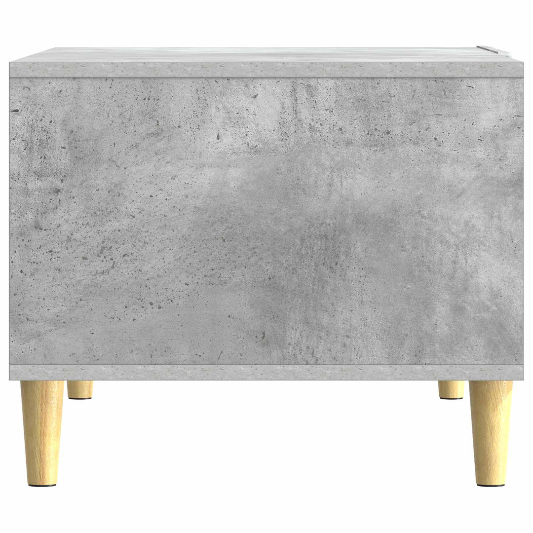Sofabord Betongrå 90 x 50 x 40 cm Konstrueret træ