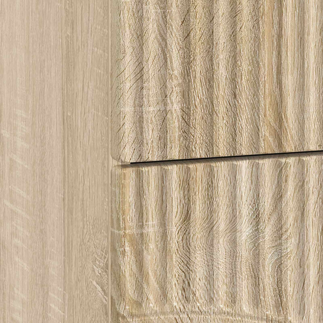 Natskab 2 pcs Sonoma-eg 43 x 34,5 x 44,5 cm Konstrueret træ