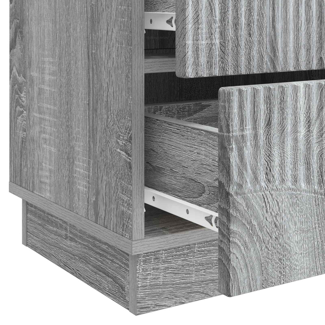 Natskab Grå sonoma-eg 43 x 34,5 x 44,5 cm Konstrueret træ