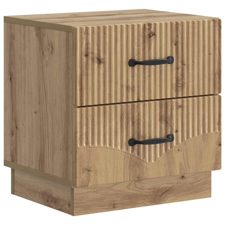 Natskab 2 pcs Artisan-eg 43 x 34,5 x 44,5 cm Konstrueret træ