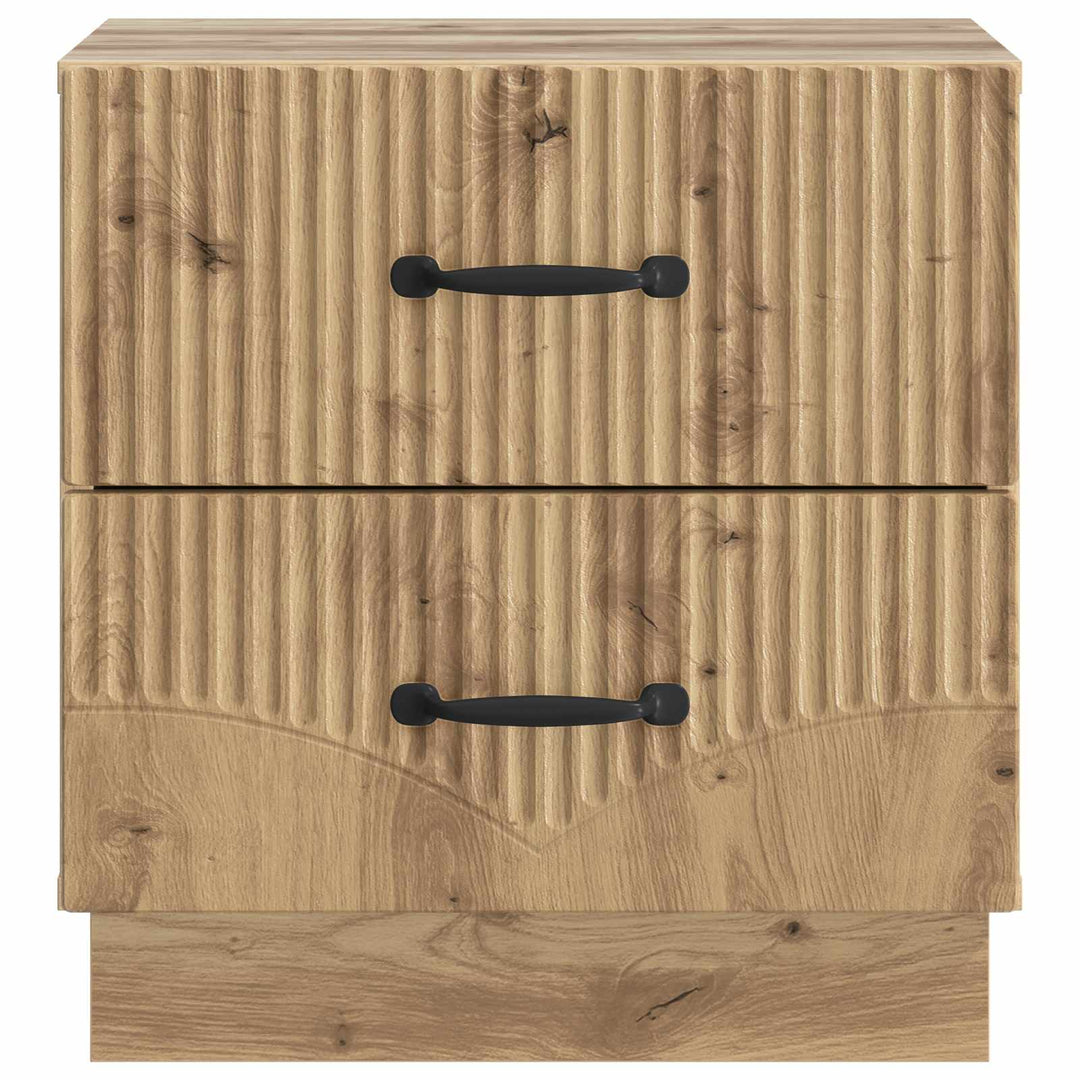Natskab 2 pcs Artisan-eg 43 x 34,5 x 44,5 cm Konstrueret træ