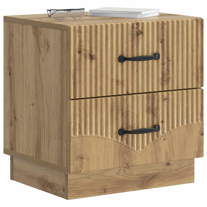 Natskab 2 pcs Artisan-eg 43 x 34,5 x 44,5 cm Konstrueret træ