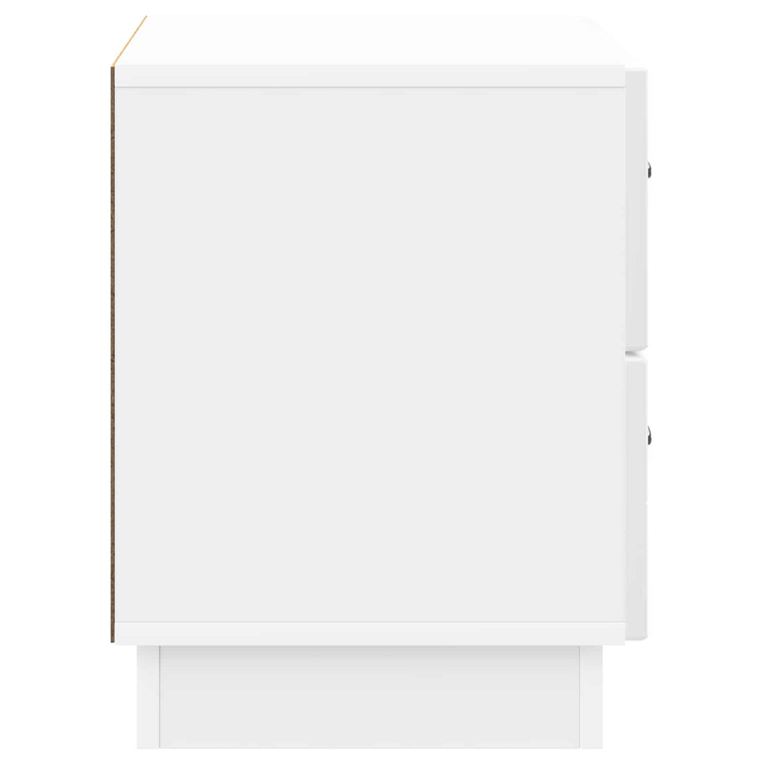 Natskab Hvid højglans 62 x 34,5 x 44,5 cm Konstrueret træ