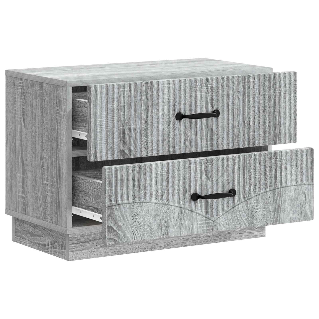 Natskab Grå sonoma-eg 62 x 34,5 x 44,5 cm Konstrueret træ