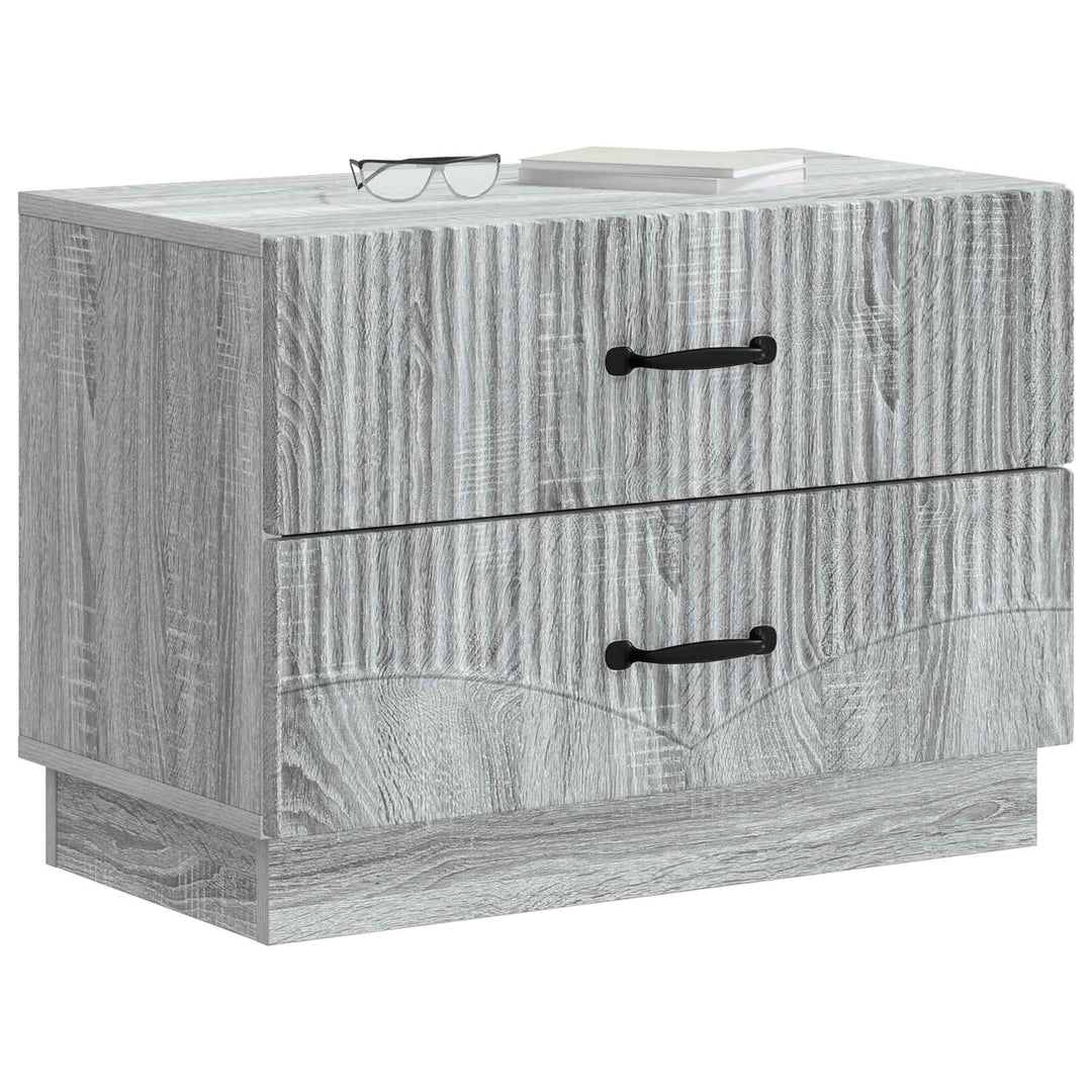 Natskab Grå sonoma-eg 62 x 34,5 x 44,5 cm Konstrueret træ