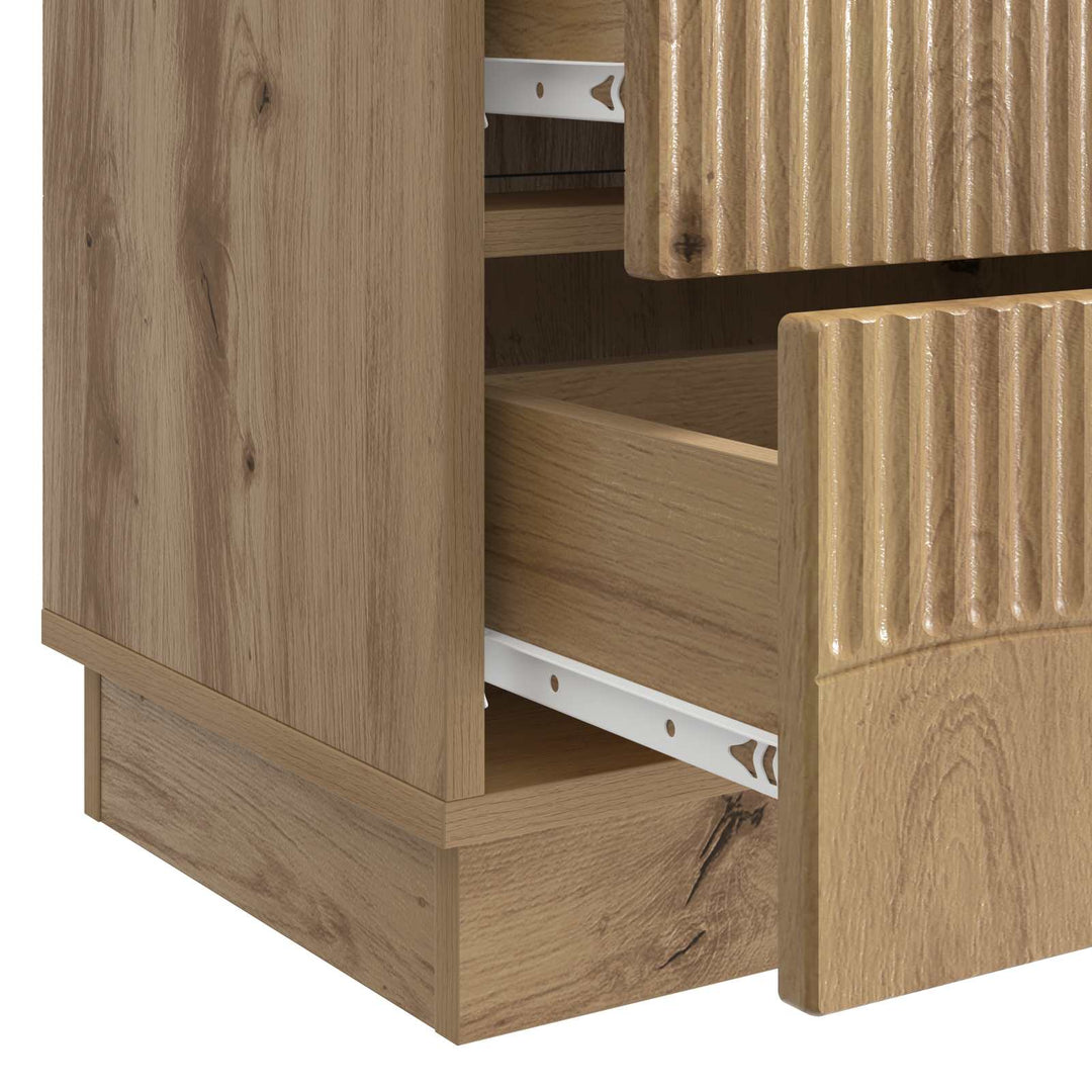 Natskab Artisan-eg 62 x 34,5 x 44,5 cm Konstrueret træ