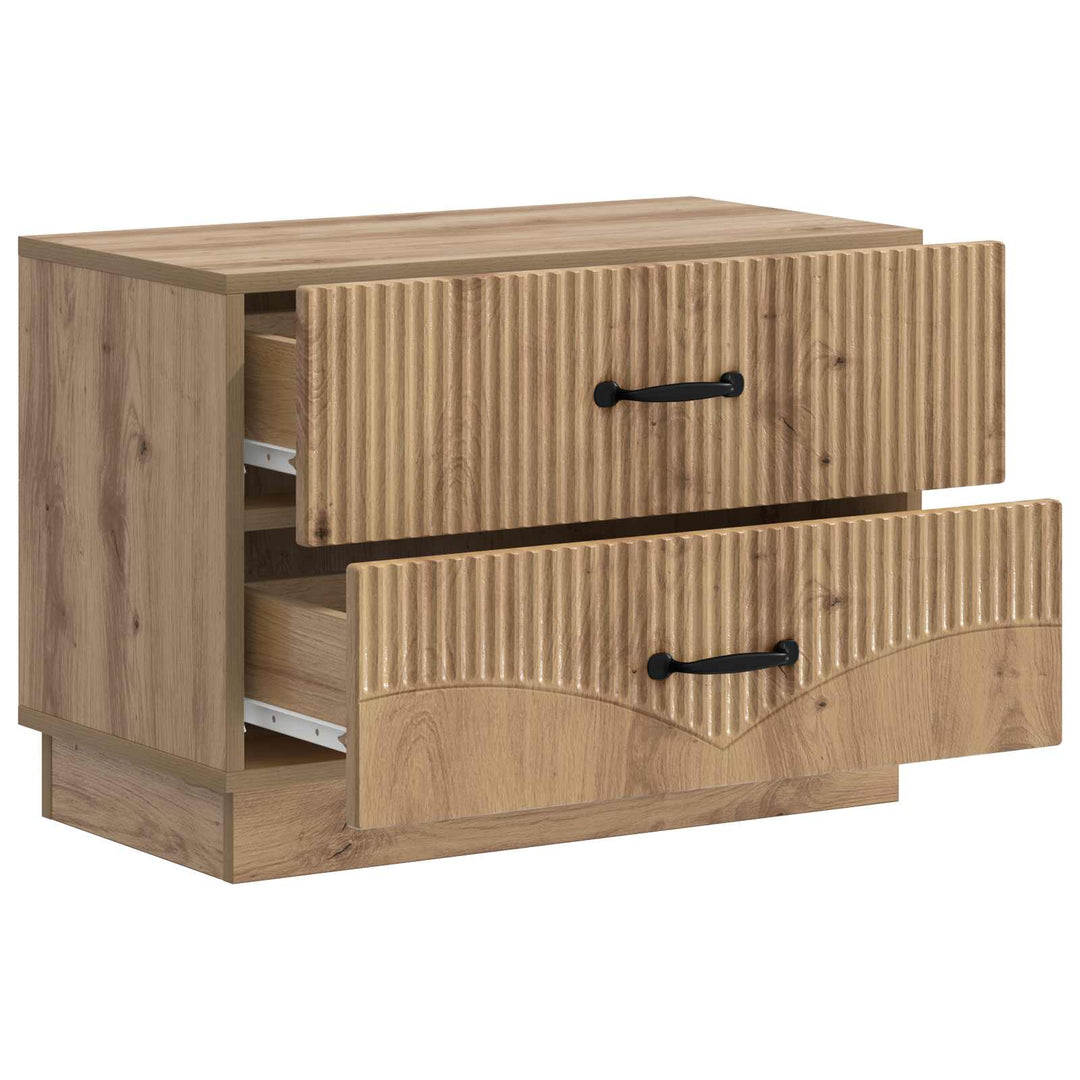 Natskab Artisan-eg 62 x 34,5 x 44,5 cm Konstrueret træ