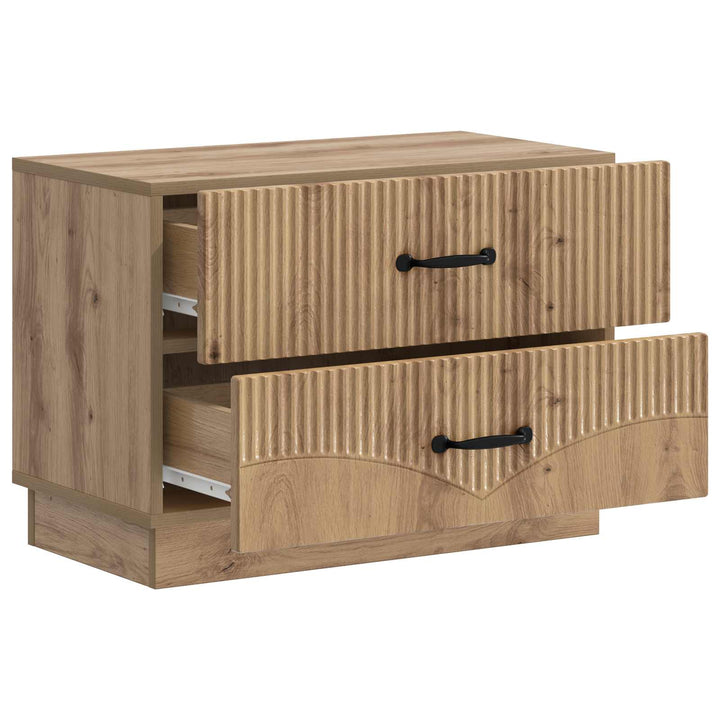 Natskab Artisan-eg 62 x 34,5 x 44,5 cm Konstrueret træ