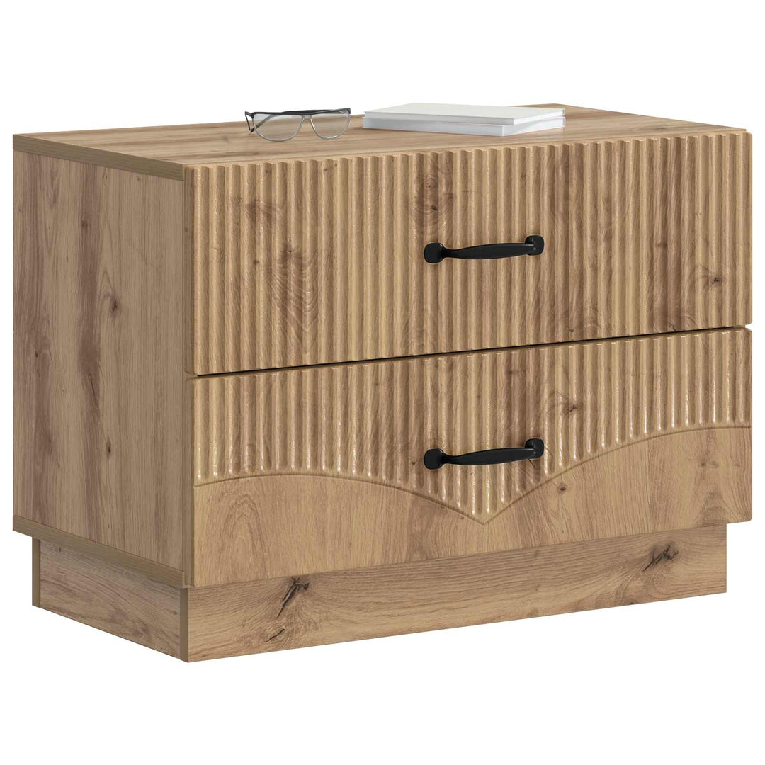 Natskab Artisan-eg 62 x 34,5 x 44,5 cm Konstrueret træ