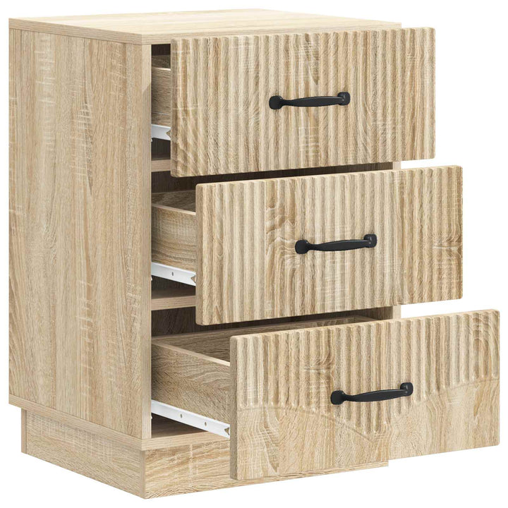Natskab med skuffe Sonoma-eg 43 x 41 x 63,5 cm Konstrueret træ