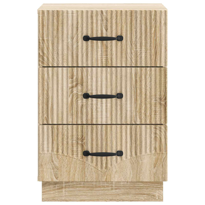 Natskab med skuffe Sonoma-eg 43 x 41 x 63,5 cm Konstrueret træ