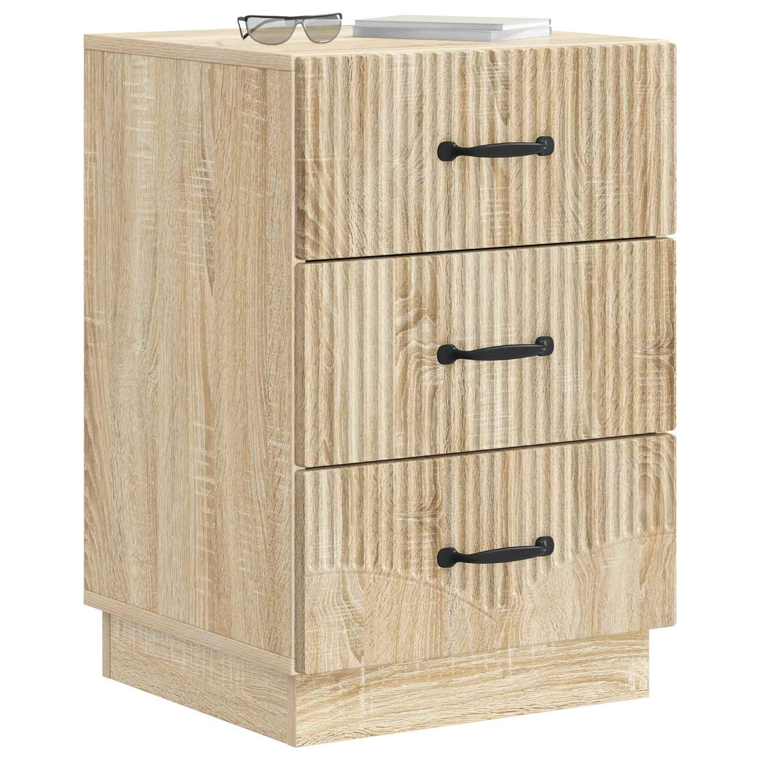 Natskab med skuffe Sonoma-eg 43 x 41 x 63,5 cm Konstrueret træ