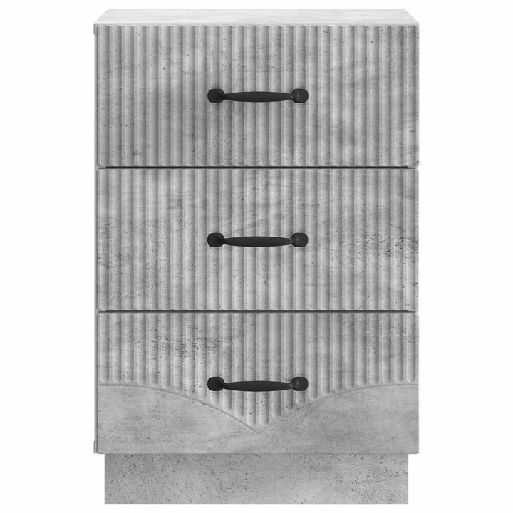 Natskab med skuffe Betongrå 43 x 41 x 63,5 cm Konstrueret træ