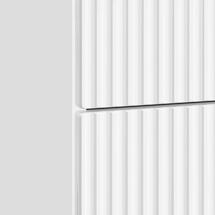 Natskab Hvid højglans 43 x 41 x 63,5 cm Konstrueret træ